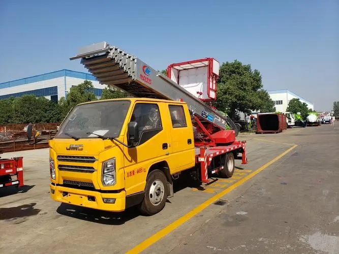 宿州附近云梯车出租 砂石搬运